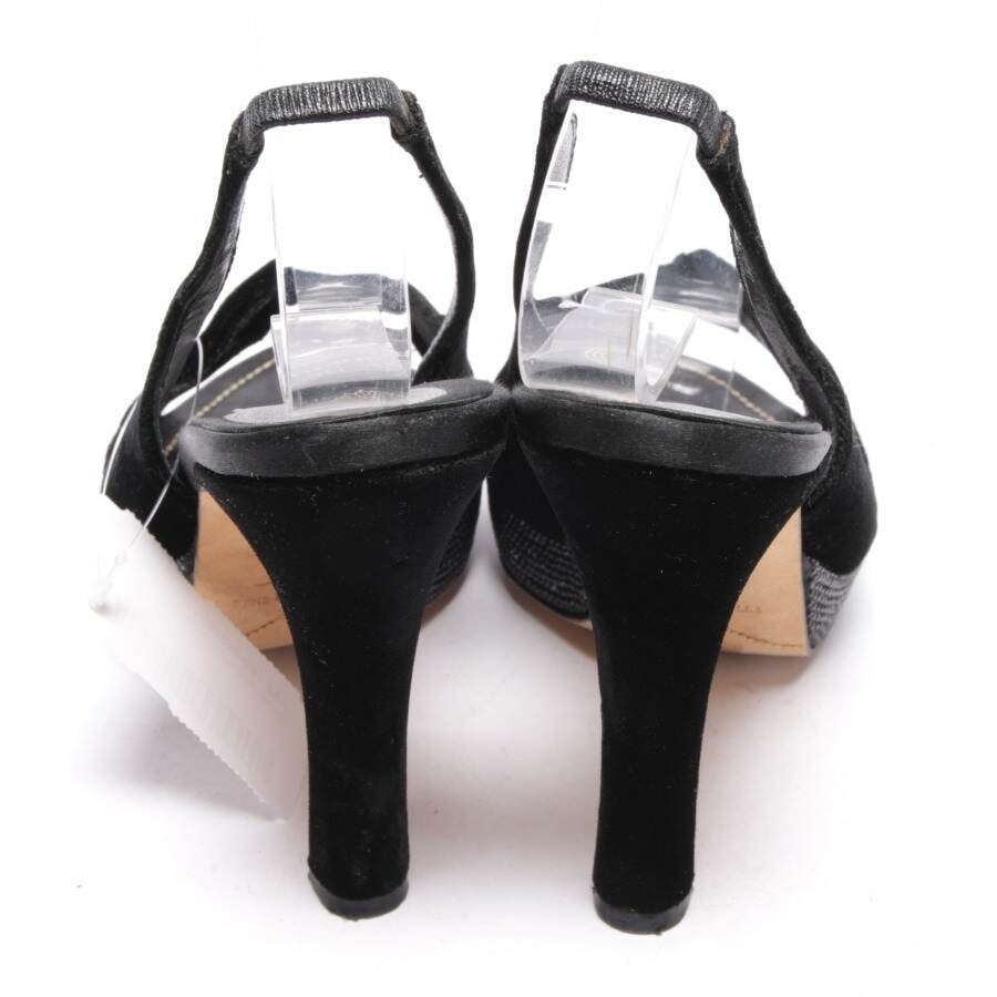 Image 3 of Heeled Sandals EUR 38.5 Black in color Black | Vite EnVogue