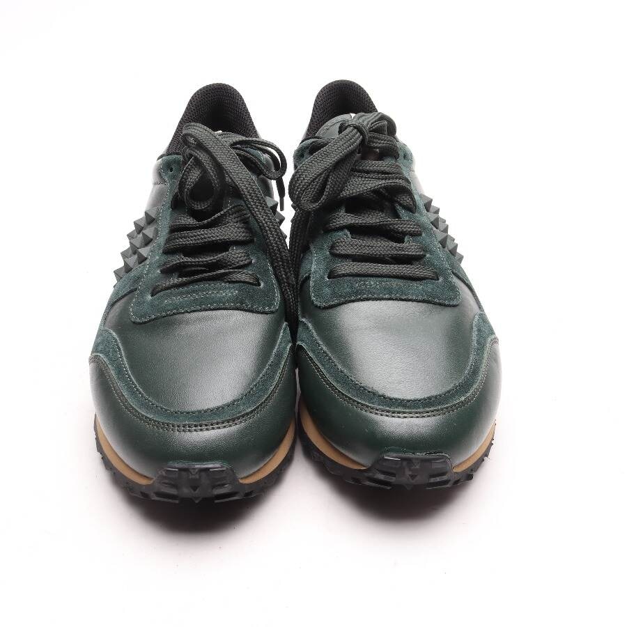Image 2 of Rockstud Sneakers EUR 40.5 Green in color Green | Vite EnVogue