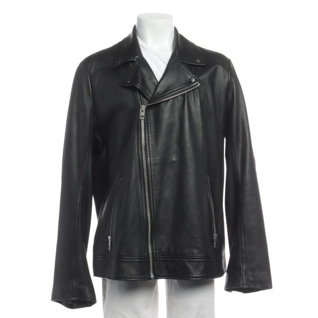 Image 1 of Leather Jacket 58 Black | Vite EnVogue