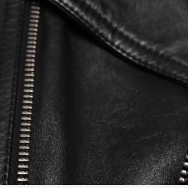 Image 3 of Leather Jacket 58 Black in color Black | Vite EnVogue