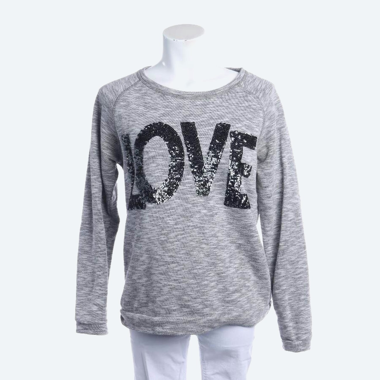 Image 1 of Sweatshirt M Light Gray in color Gray | Vite EnVogue