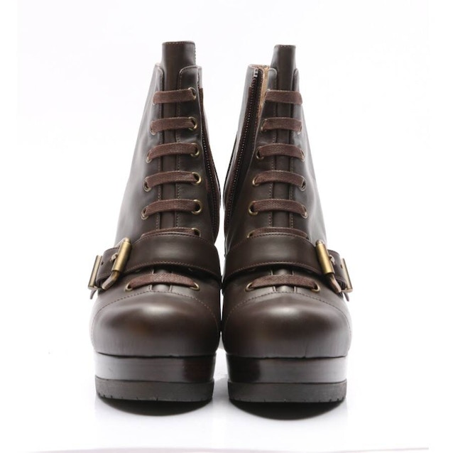 Ankle Boots EUR 38.5 Dark Brown | Vite EnVogue