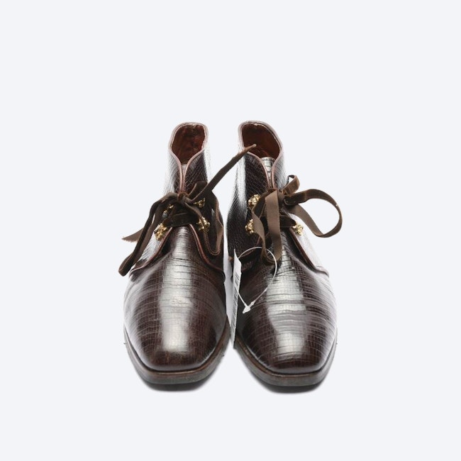 Image 2 of Ankle Boots EUR 39.5 Dark Brown in color Brown | Vite EnVogue