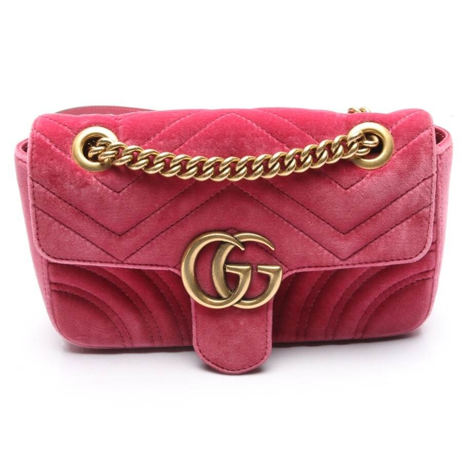 Image 1 of Marmont Crossbody Bag Pink in color Pink | Vite EnVogue