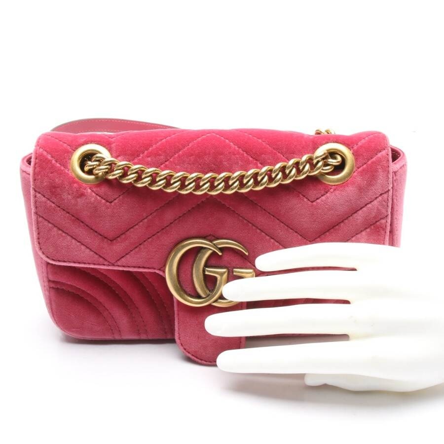 Image 4 of Marmont Crossbody Bag Pink in color Pink | Vite EnVogue