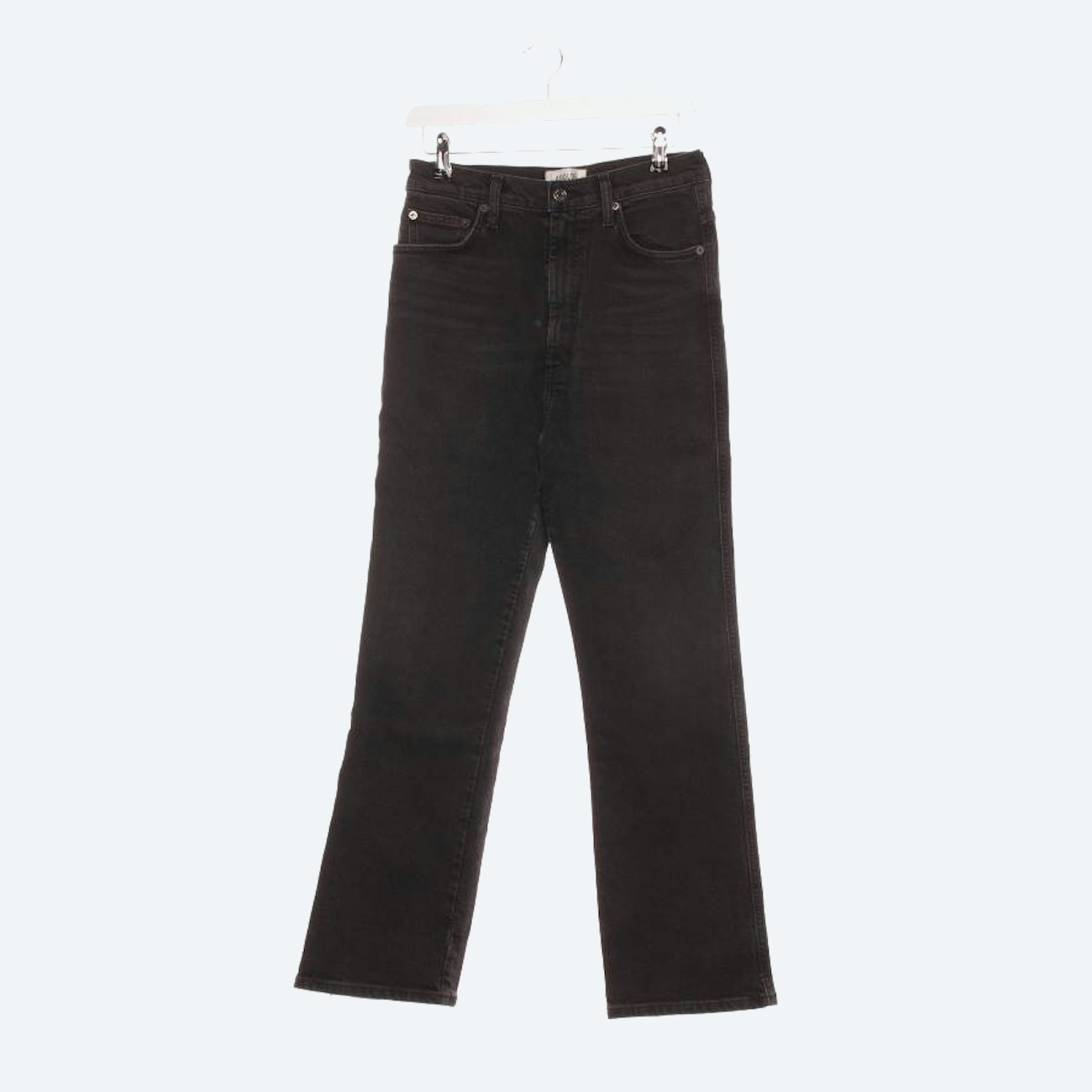 Image 1 of Jeans Straight Fit W28 Dark Gray in color Gray | Vite EnVogue