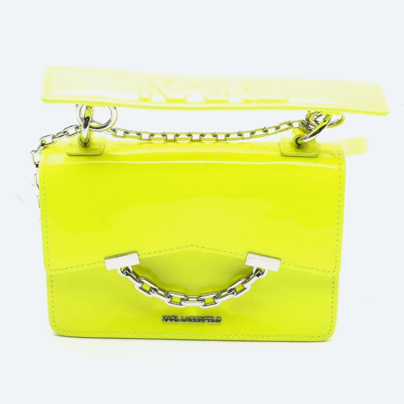 Image 1 of Crossbody Bag Neon Yellow in color Neon | Vite EnVogue