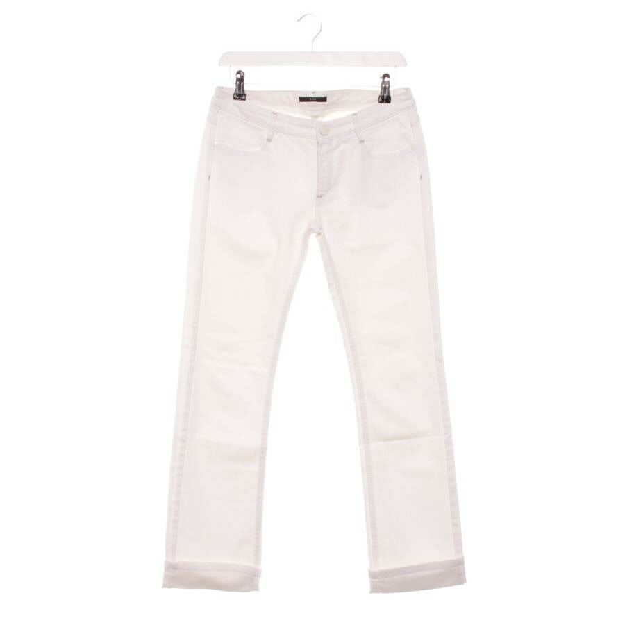 Image 1 of Jeans Straight Fit M White in color White | Vite EnVogue