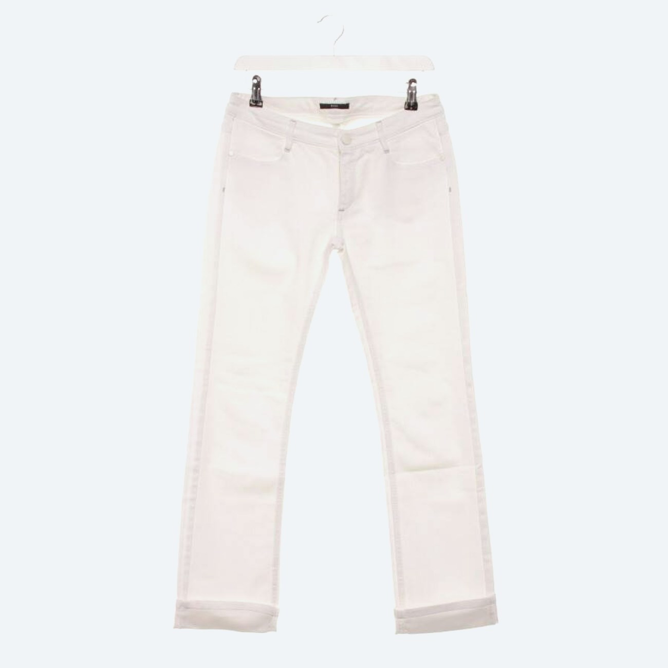 Bild 1 von Jeans Straight Fit M Weiß in Farbe Weiß | Vite EnVogue