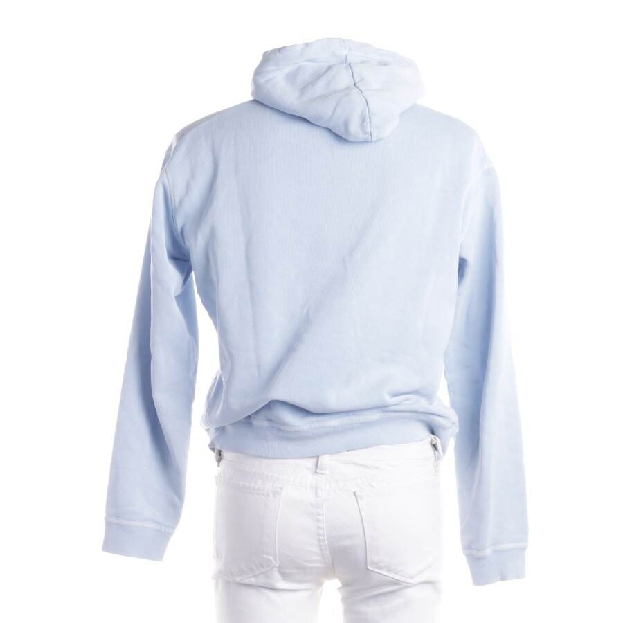 Image 2 of Hooded Sweatshirt M Light Blue in color Blue | Vite EnVogue