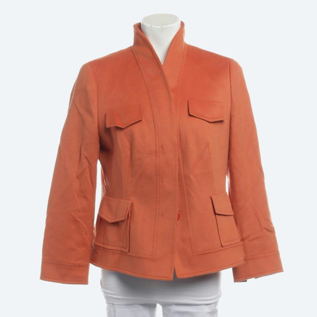 Image 1 of Wool Jacket 40 Orange in color Orange | Vite EnVogue