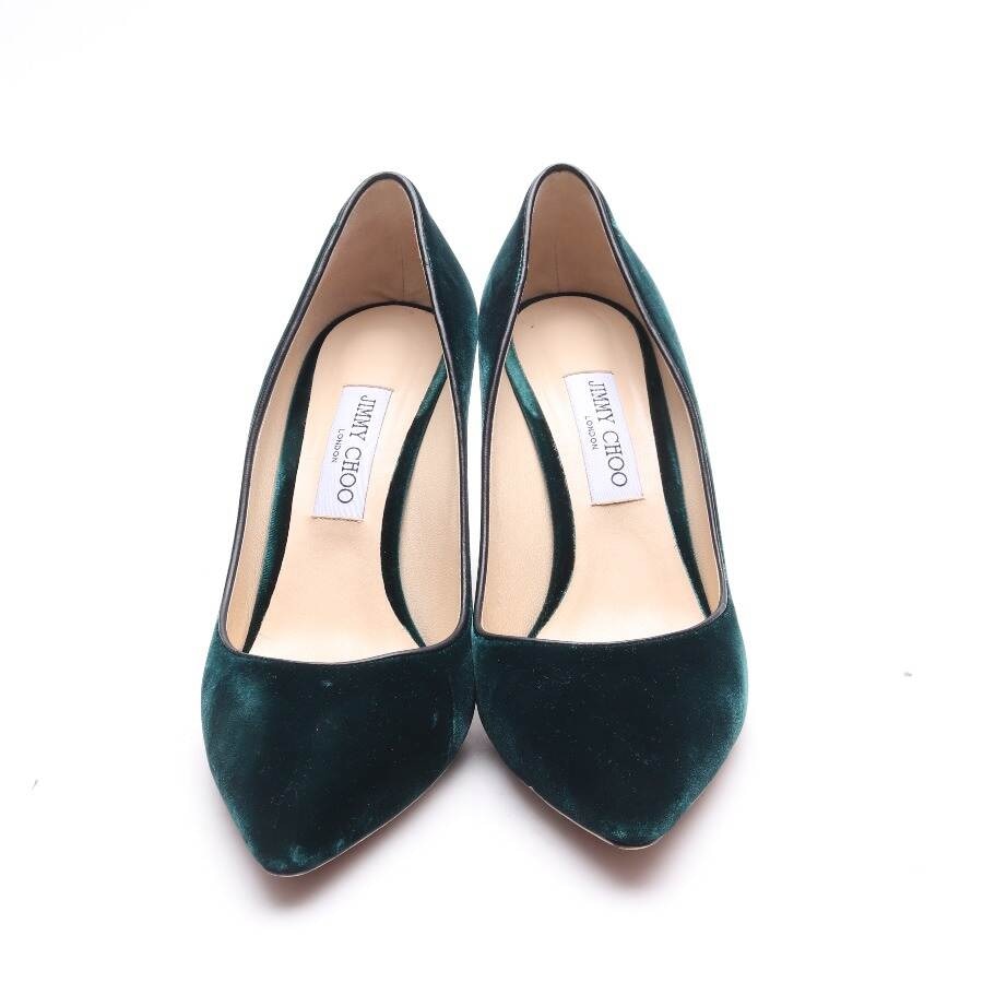 Image 2 of High Heels EUR 41 Dark Green in color Green | Vite EnVogue