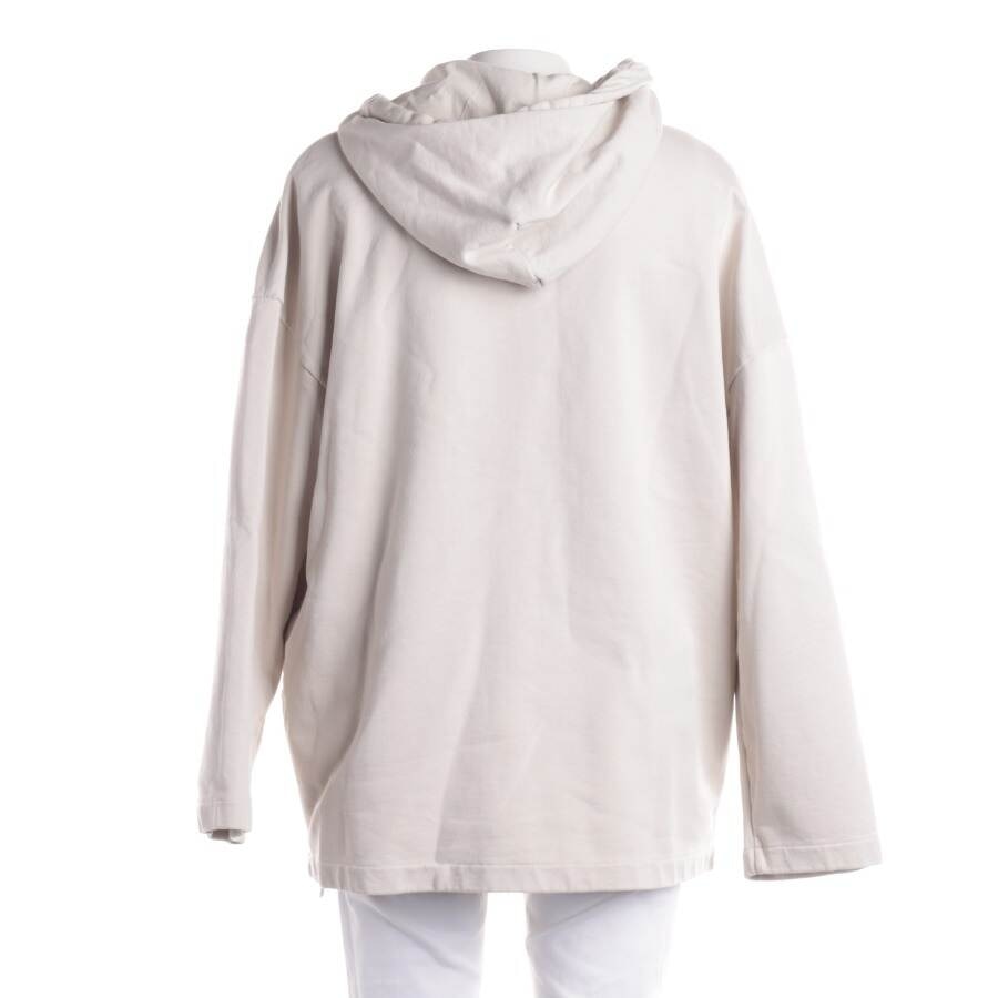 Image 2 of Hooded Sweatshirt M Cream in color White | Vite EnVogue