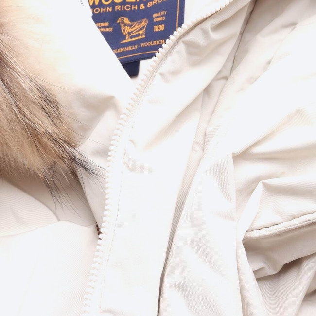Image 3 of Arctic Parka Winter Jacket M Beige in color White | Vite EnVogue