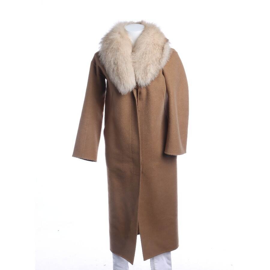 Image 1 of Cashmere Coat S Light Brown in color Brown | Vite EnVogue