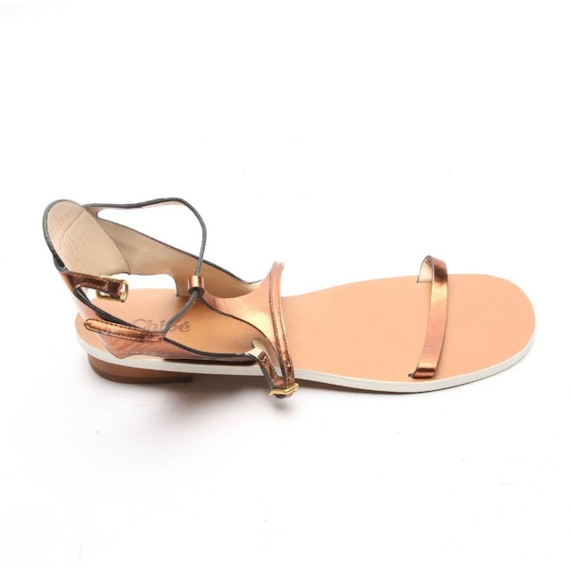 Image 1 of Heeled Sandals EUR 37.5 Copper | Vite EnVogue