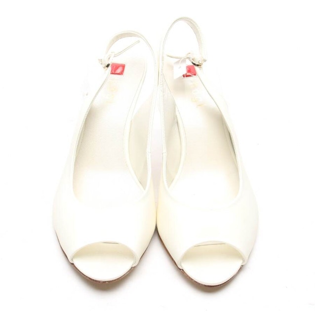 Heeled Sandals EUR 37 White | Vite EnVogue