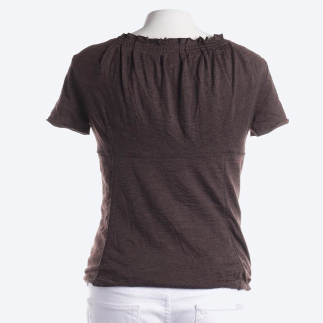 Image 2 of Wool Shirt 36 Dark Brown in color Brown | Vite EnVogue