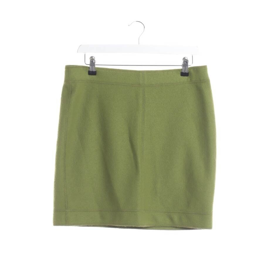 Image 1 of Wool Skirt 40 Olive Green in color Green | Vite EnVogue