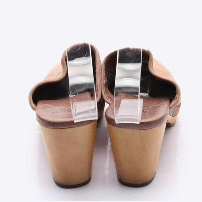 Image 3 of Abbie Clogs Heeled Mules EUR38 Brown in color Brown | Vite EnVogue