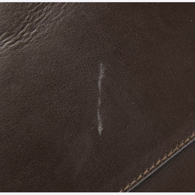 Image 4 of Handbag Dark Brown in color Brown | Vite EnVogue