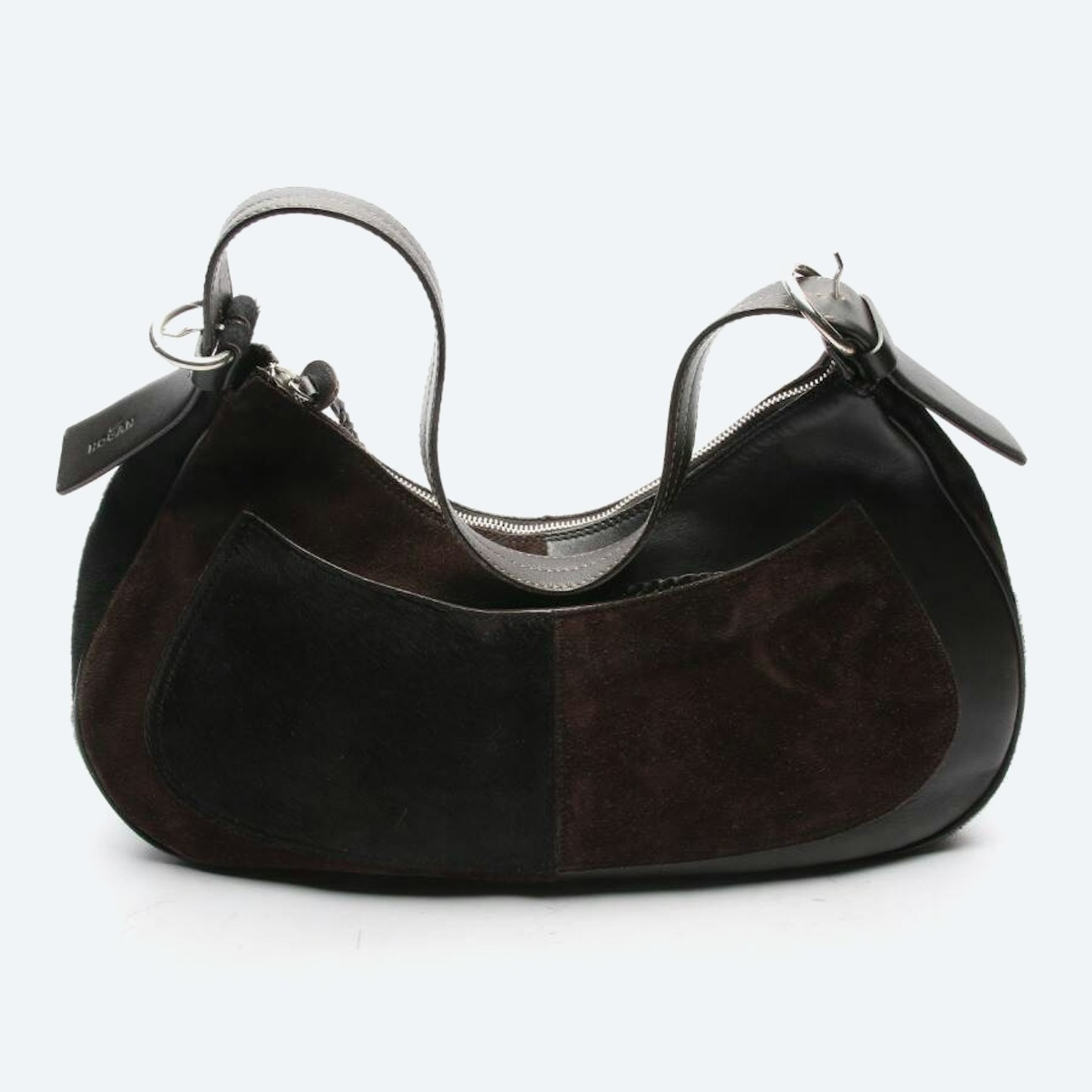 Image 1 of Shoulder Bag Dark Brown in color Brown | Vite EnVogue
