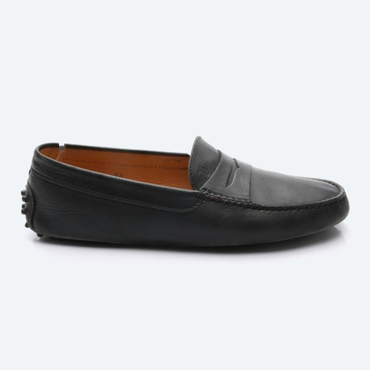 Image 1 of Gommino Loafers EUR 42.5 Black in color Black | Vite EnVogue