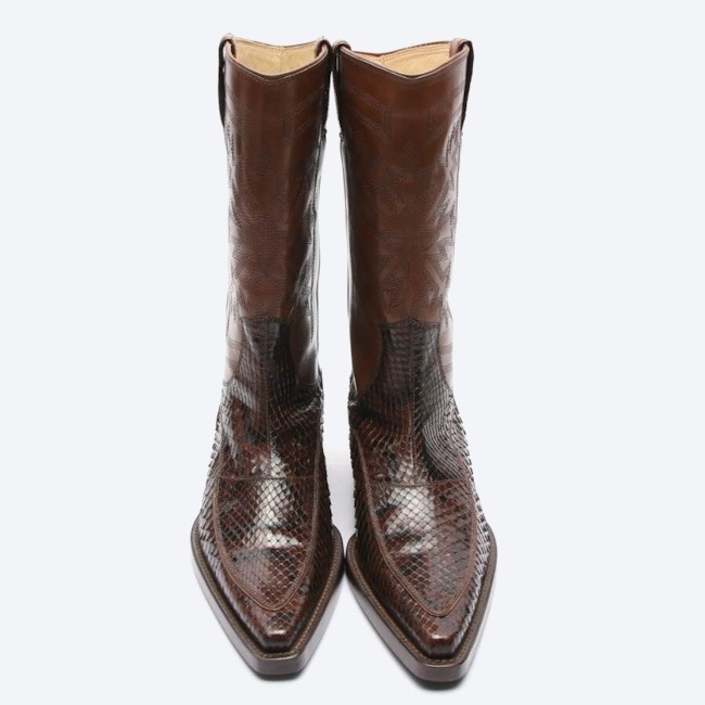 Image 2 of Boots EUR38 Brown in color Brown | Vite EnVogue