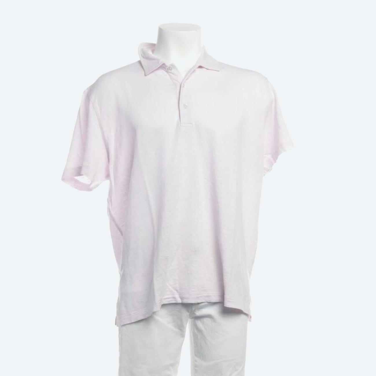 Image 1 of Polo Shirt 54 Light Pink in color Pink | Vite EnVogue