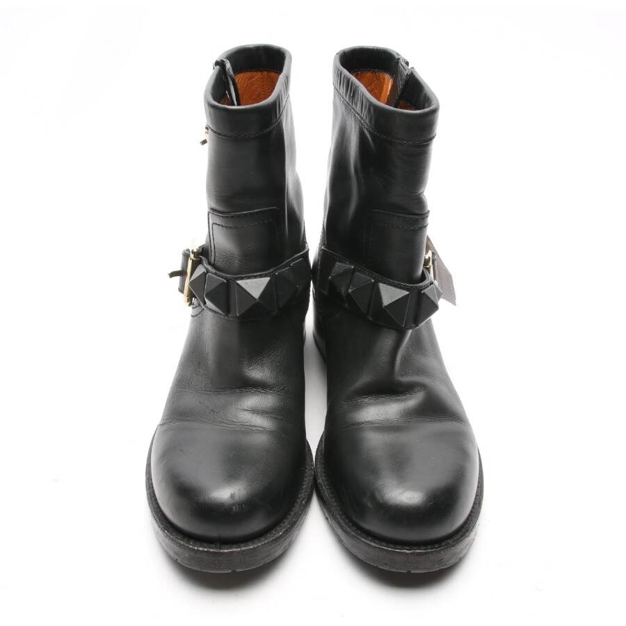 Image 2 of Rockstud Ankle Boots EUR 38.5 Black in color Black | Vite EnVogue