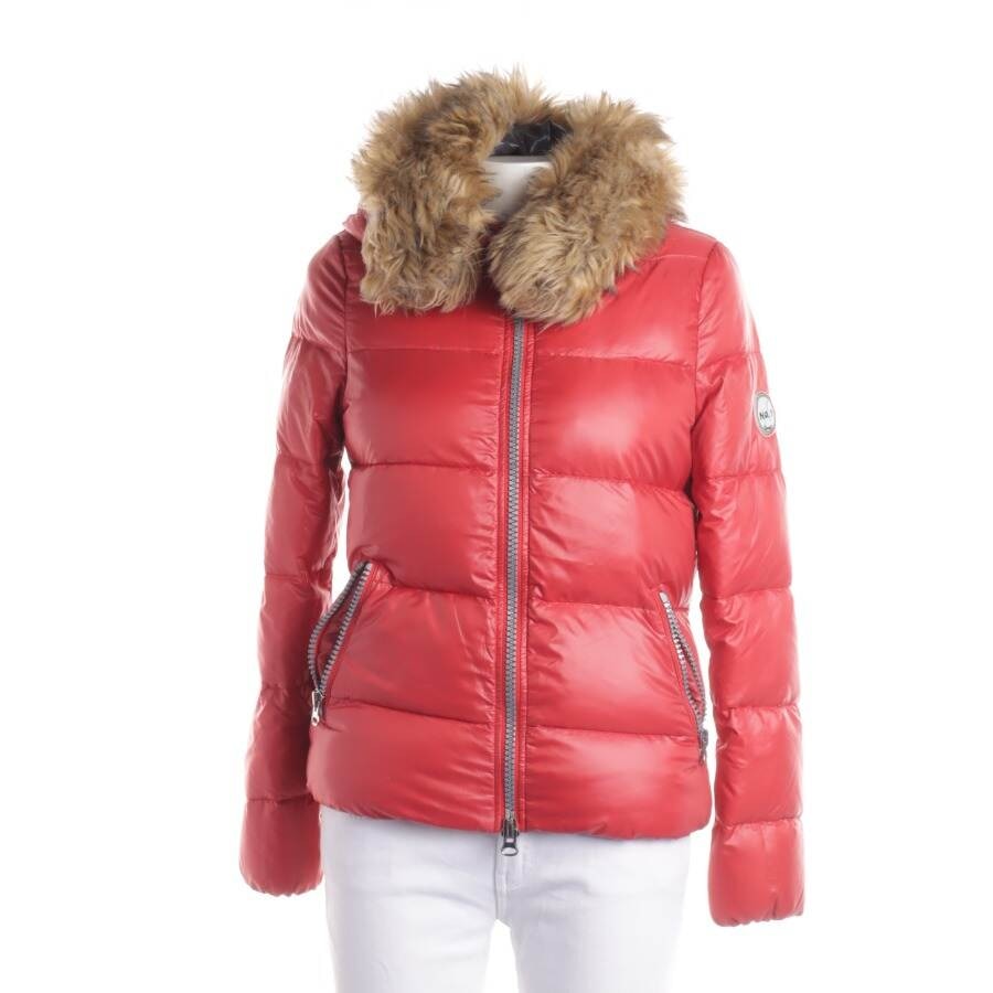 Image 1 of Quilted Jacket M Red in color Red | Vite EnVogue