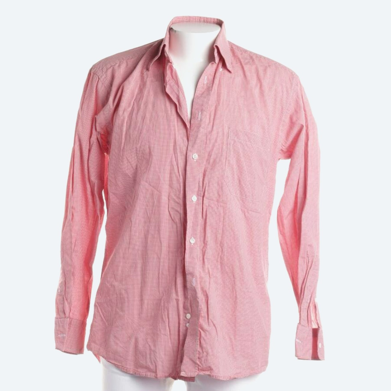 Image 1 of Casual Shirt 40 Red in color Red | Vite EnVogue