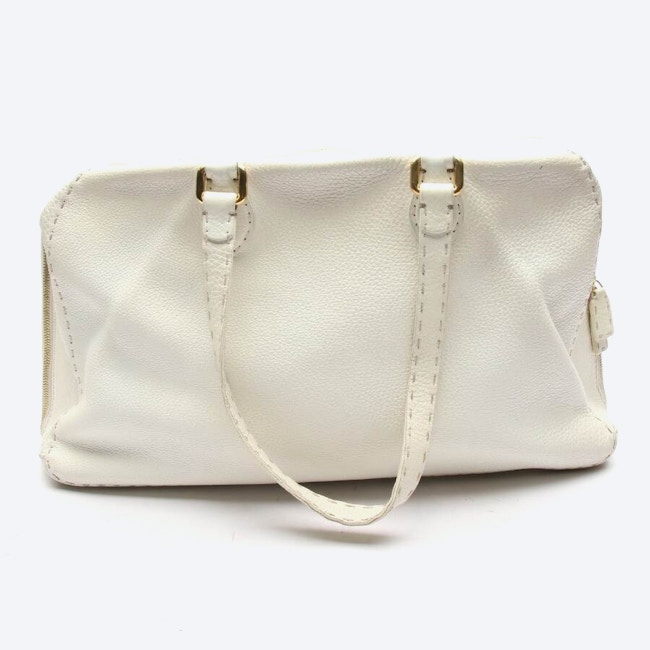 Image 2 of Shoulder Bag White in color White | Vite EnVogue
