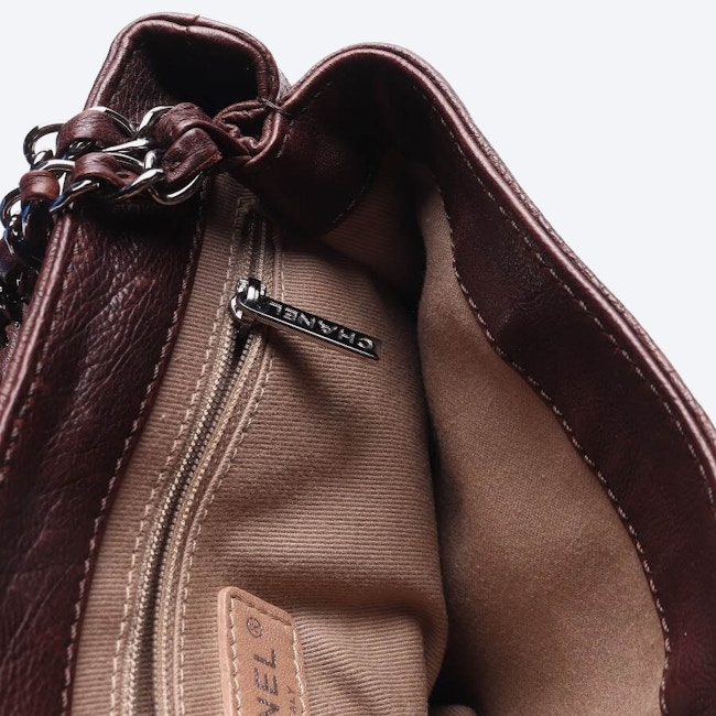 Image 5 of Crossbody Bag Dark Brown in color Brown | Vite EnVogue