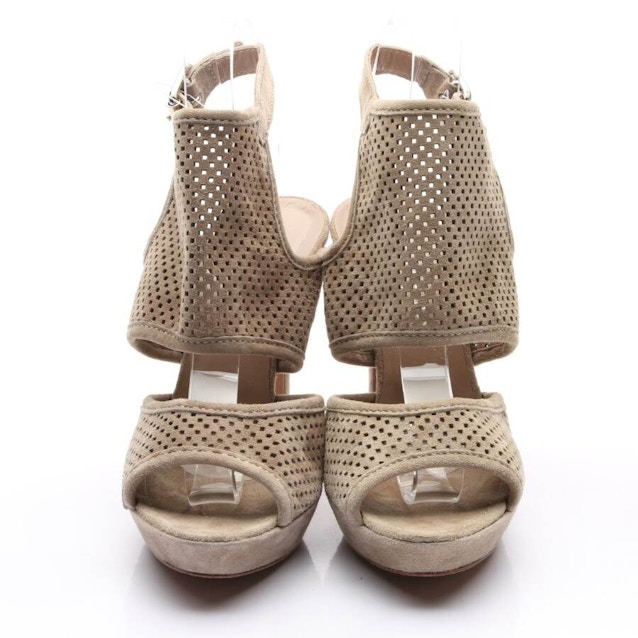 Heeled Sandals EUR 37 Gray | Vite EnVogue