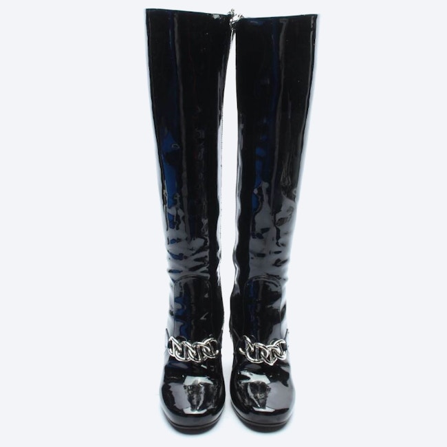 Image 2 of Overknee Boots EUR38 Black in color Black | Vite EnVogue