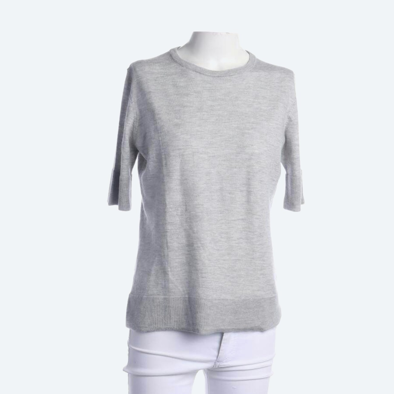 Image 1 of Cashmere Shirt M Light Gray in color Gray | Vite EnVogue