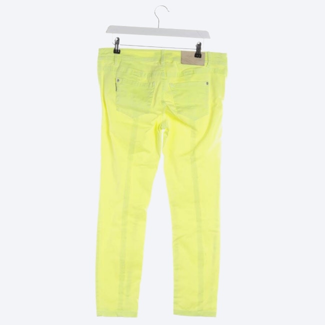Image 2 of Trousers 38 Neon Yellow in color Neon | Vite EnVogue