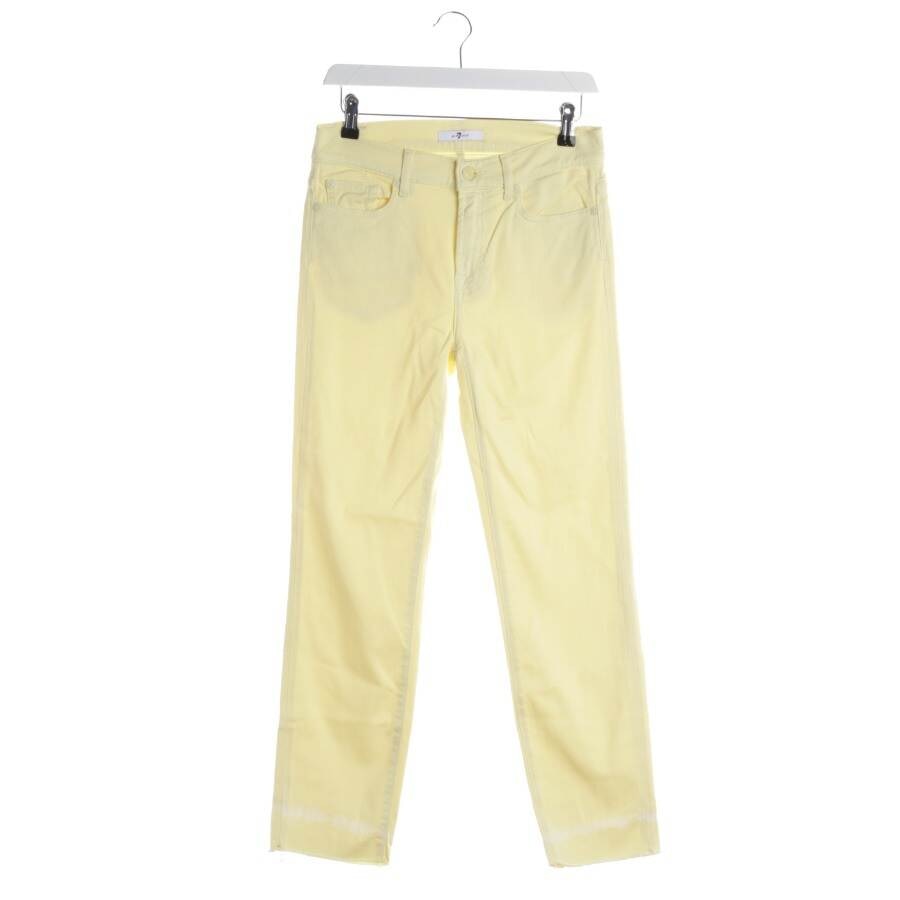Image 1 of Jeans Skinny W29 Pastel Yellow in color Yellow | Vite EnVogue