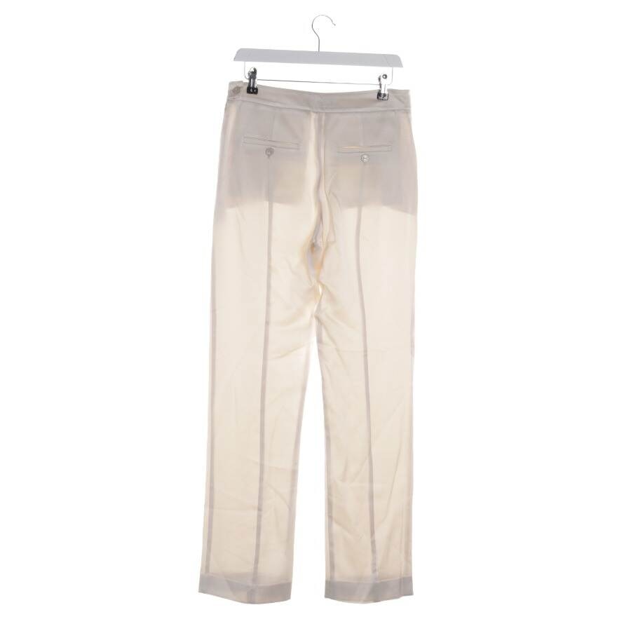 Image 2 of Suit Trousers 36 Cream in color White | Vite EnVogue