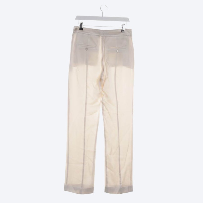 Image 2 of Suit Trousers 36 Cream in color White | Vite EnVogue
