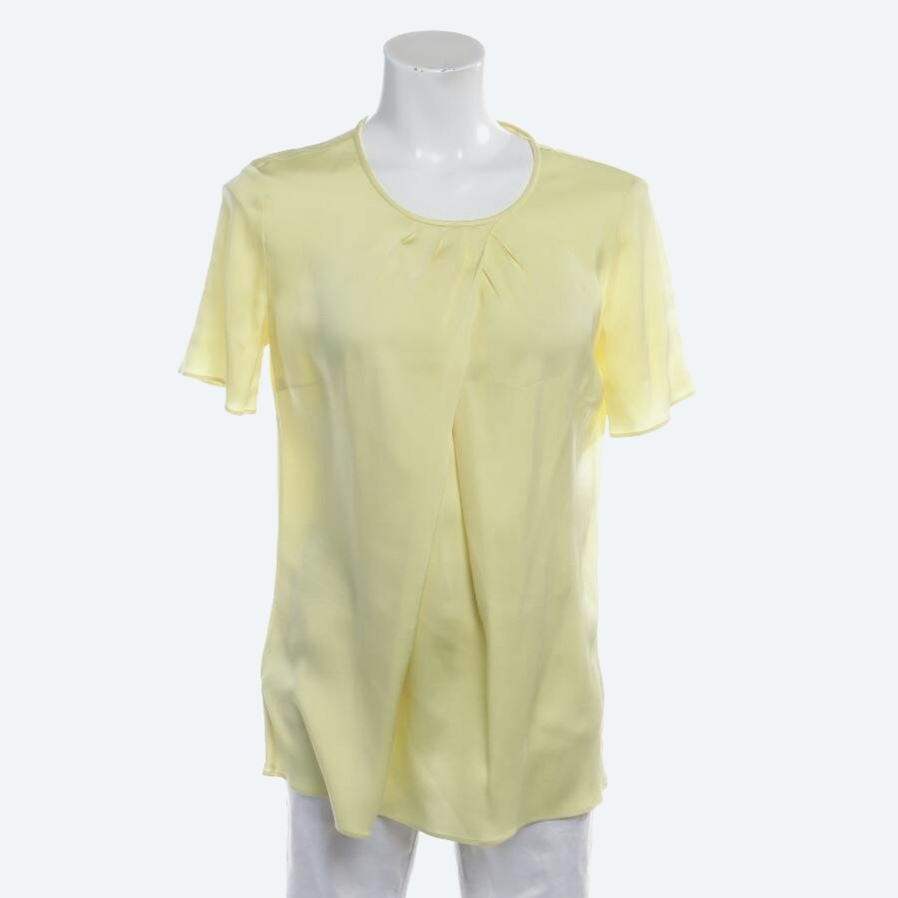 Image 1 of Shirt Blouse 38 Pastel Yellow in color Yellow | Vite EnVogue
