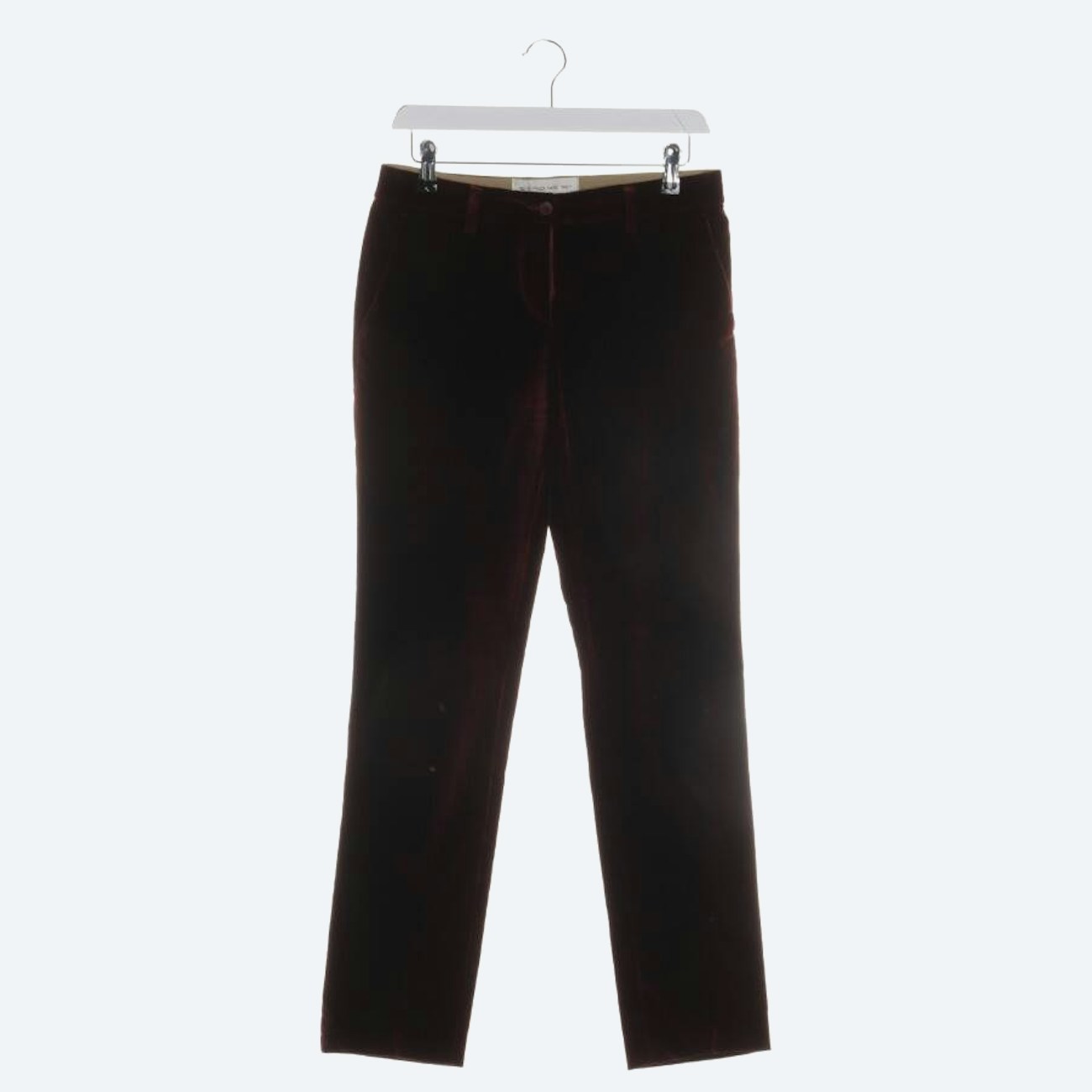 Image 1 of Trousers 38 Bordeaux in color Red | Vite EnVogue