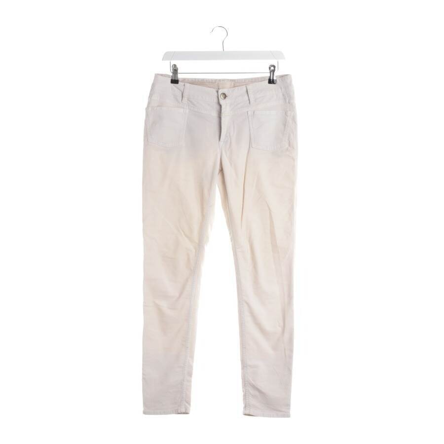 Image 1 of Trousers W29 Beige in color White | Vite EnVogue