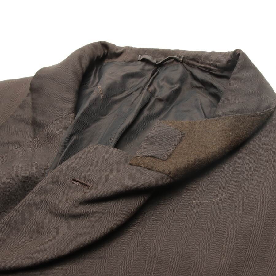 Image 3 of Wool Blazer 64 Dark Brown in color Brown | Vite EnVogue