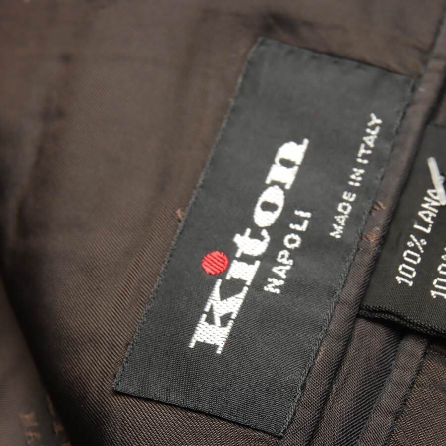 Image 5 of Wool Blazer 64 Dark Brown in color Brown | Vite EnVogue