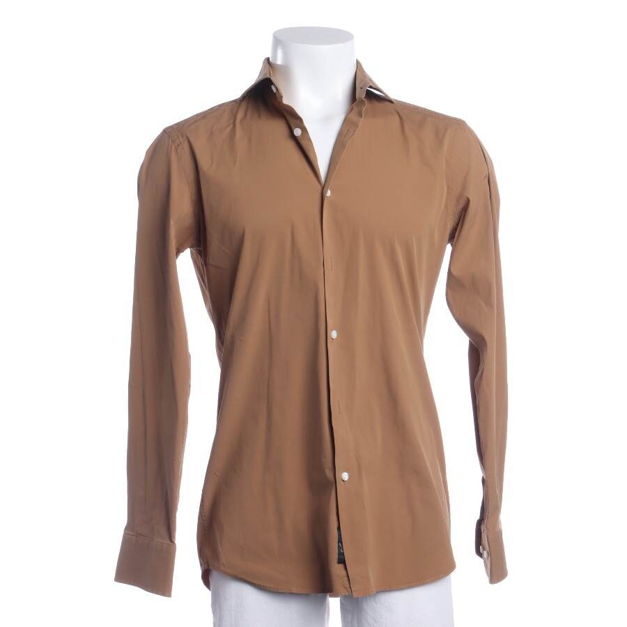 Image 1 of Casual Shirt M Camel in color Brown | Vite EnVogue