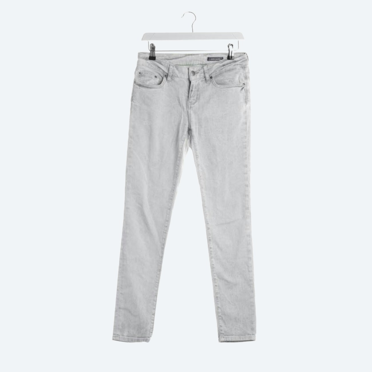 Image 1 of Jeans Slim Fit 38 Light Gray in color Gray | Vite EnVogue