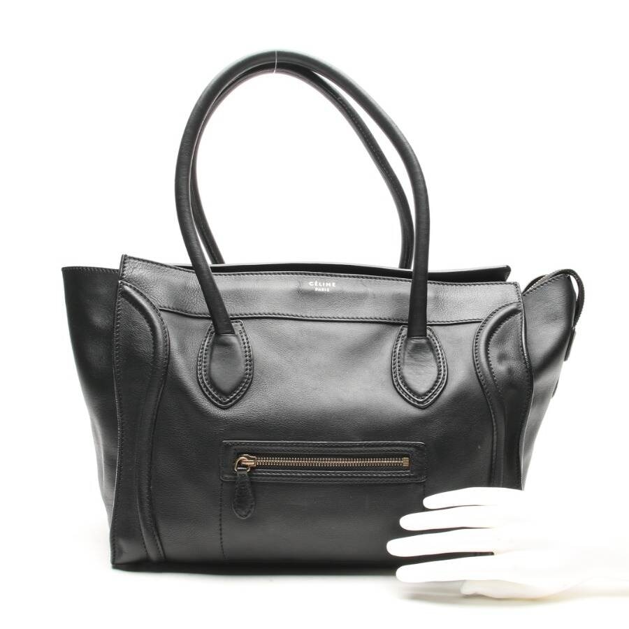 Image 4 of Luggage medium Handbag Black in color Black | Vite EnVogue