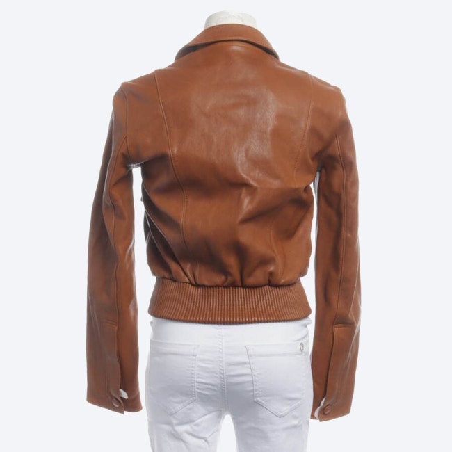 Image 2 of LeatherJackets S Chocolate in color Brown | Vite EnVogue